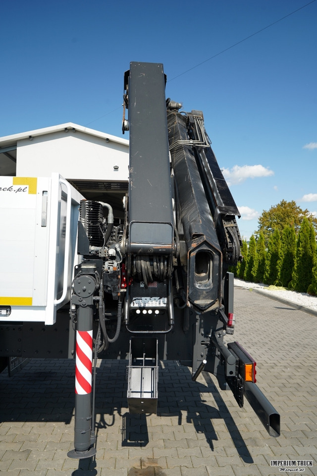 Dropside/ Flatbed truck, Crane truck MERCEDES ACTROS 2636 / 6x4 / SKRZYNIOWY 7 M + HDS HIAB 211- WYSÓW 12,6 M / MOCNA PODŁOGA / STEROWANIE RADIOWE / ROTATOR / SPROWADZONY: picture 28