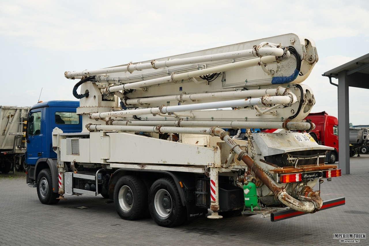 MERCEDES ACTROS 2636 / POMPA SERMAC 5Z37 / 37 METRÓW / STEROWANIE RADIOWE / EPS + SPRZĘGŁO - Concrete pump truck: picture 4 MERCEDES ACTROS 2636 / POMPA SERMAC 5Z37 / 37 METRÓW / STEROWANIE RADIOWE / EPS + SPRZĘGŁO - Concrete pump truck: picture 4