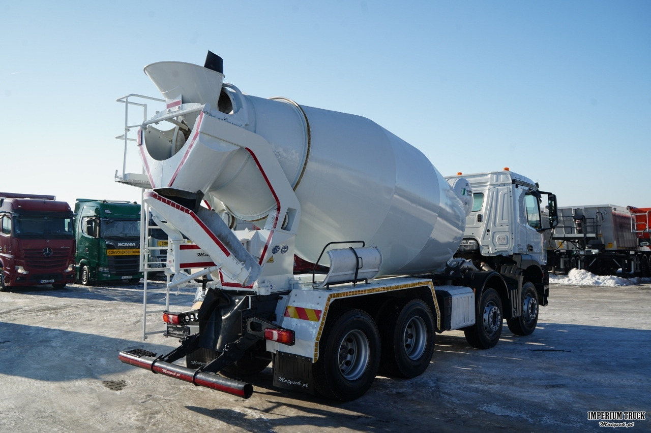 MERCEDES AROCS 3540 / GRUSZKA 9M3 / 8x4 / BETONOMIESZARKA / AUTOMAT / 2022 ROK - Concrete mixer truck: picture 5 MERCEDES AROCS 3540 / GRUSZKA 9M3 / 8x4 / BETONOMIESZARKA / AUTOMAT / 2022 ROK - Concrete mixer truck: picture 5