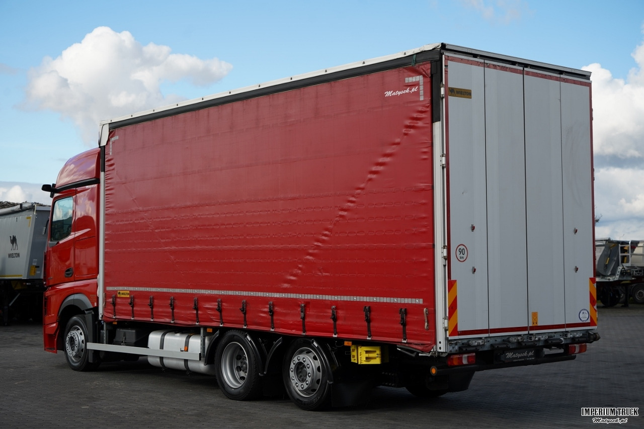 MERCEDES-BENZ ACTROS 2545 / SOLÓWKA / 6x2 / OŚ PODNOSZONA / BIG SPACE / WIELTON / 2021 - Curtain side truck: picture 3 MERCEDES-BENZ ACTROS 2545 / SOLÓWKA / 6x2 / OŚ PODNOSZONA / BIG SPACE / WIELTON / 2021 - Curtain side truck: picture 3