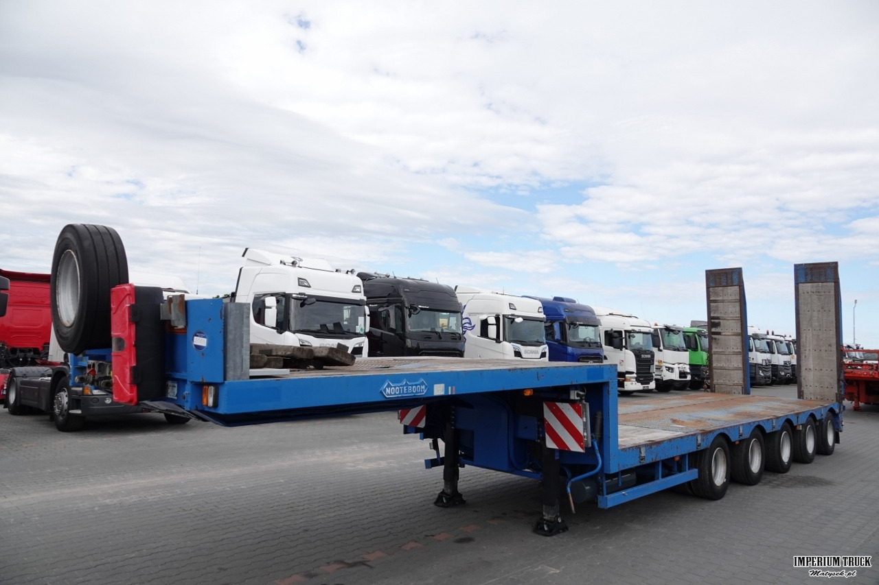 NOOTEBOOM / NISKOPODWOZIE / DMC: 80 000 KG / 5 OSI / OSIE SKRĘTNE / NAJAZDY HYDRAULICZNE - Low loader semi-trailer: picture 5 NOOTEBOOM / NISKOPODWOZIE / DMC: 80 000 KG / 5 OSI / OSIE SKRĘTNE / NAJAZDY HYDRAULICZNE - Low loader semi-trailer: picture 5