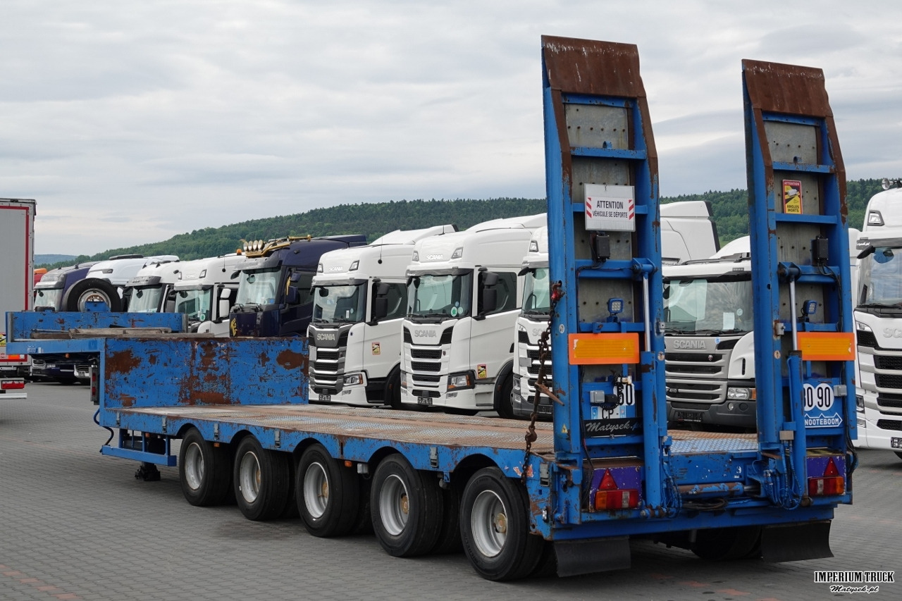 NOOTEBOOM / NISKOPODWOZIE / DMC: 80 000 KG / 5 OSI / OSIE SKRĘTNE / NAJAZDY HYDRAULICZNE - Low loader semi-trailer: picture 1 NOOTEBOOM / NISKOPODWOZIE / DMC: 80 000 KG / 5 OSI / OSIE SKRĘTNE / NAJAZDY HYDRAULICZNE - Low loader semi-trailer: picture 1