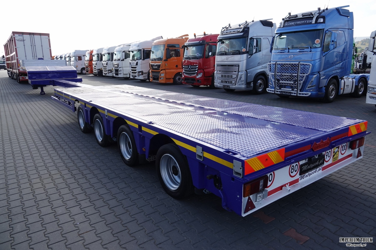 Noteboom / NISKOPODWOZIE / ROZCIĄGANA / 4 OSIOWA / OSIE SKRĘTNE / SAF - Dropside/ Flatbed semi-trailer: picture 5 Noteboom / NISKOPODWOZIE / ROZCIĄGANA / 4 OSIOWA / OSIE SKRĘTNE / SAF - Dropside/ Flatbed semi-trailer: picture 5