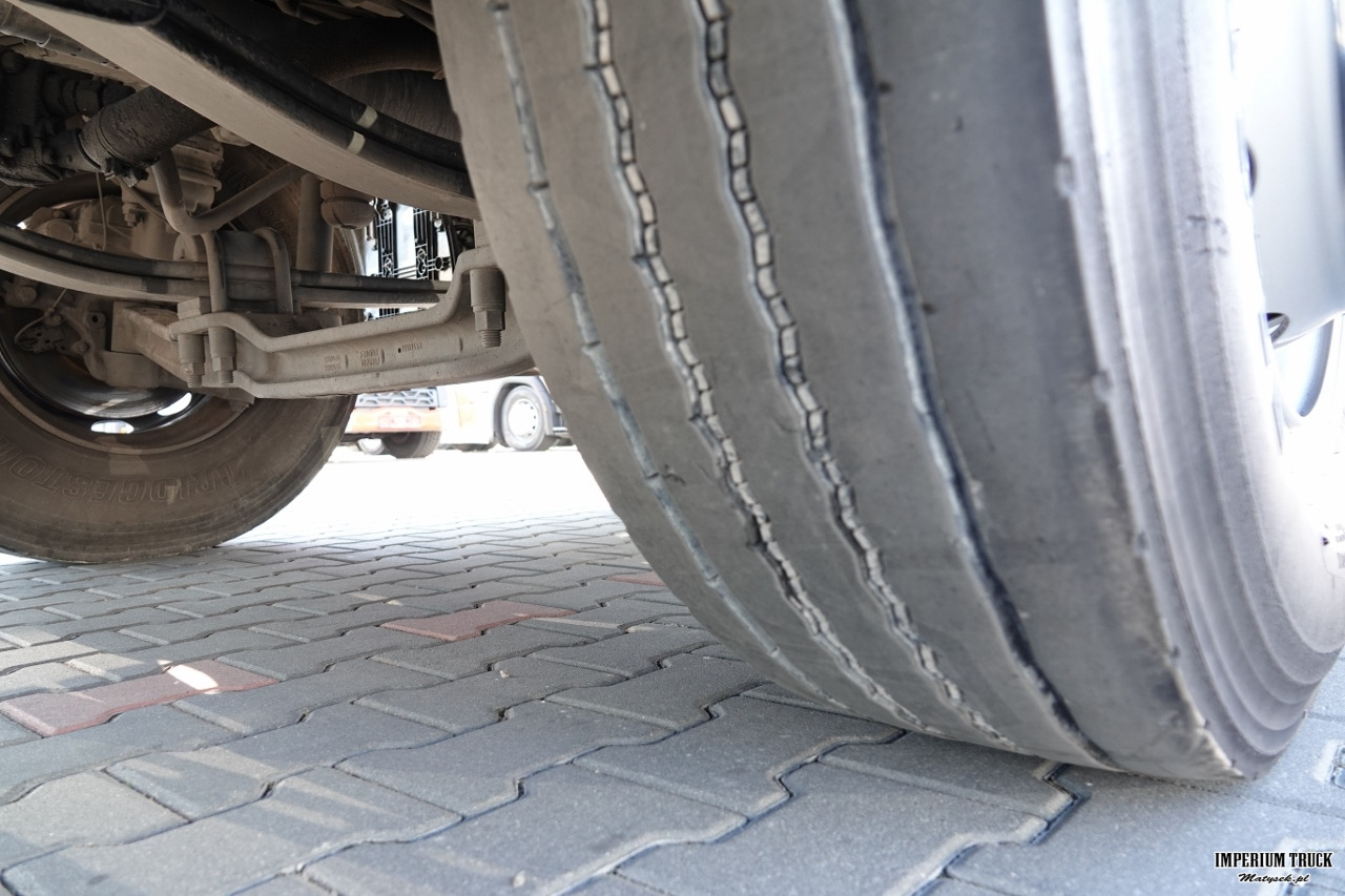 Dropside/ Flatbed truck, Crane truck RENAULT C 430 / 8x4 / SKRZYNIOWY 7 M + HDS PALFINGER 33002 -wysów: 14,5 M / UDŹWIG 9800 KG / STEROWANIE RADIOWE / ROTATOR / EURO 6: picture 24