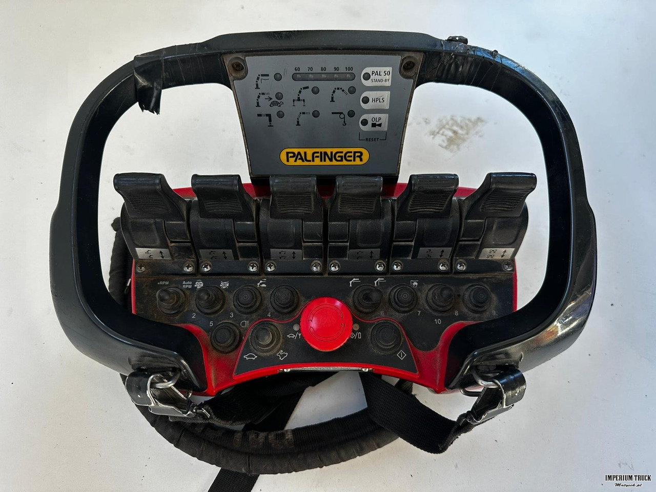 Dropside/ Flatbed truck, Crane truck RENAULT C 430 / 8x4 / SKRZYNIOWY 7 M + HDS PALFINGER 33002 -wysów: 14,5 M / UDŹWIG 9800 KG / STEROWANIE RADIOWE / ROTATOR / EURO 6: picture 44