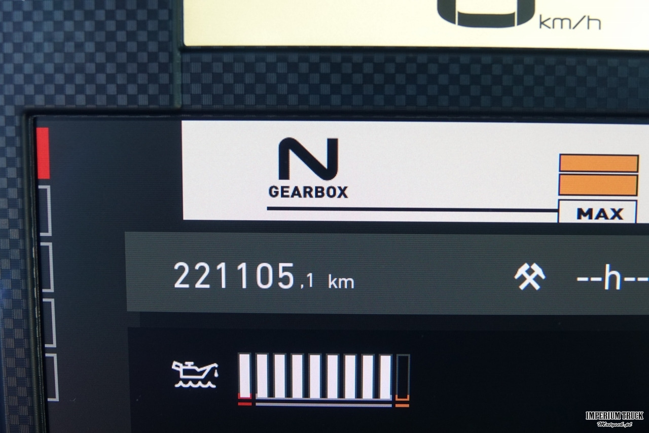 Dropside/ Flatbed truck, Crane truck RENAULT C 430 / 8x4 / SKRZYNIOWY 7 M + HDS PALFINGER 33002 -wysów: 14,5 M / UDŹWIG 9800 KG / STEROWANIE RADIOWE / ROTATOR / EURO 6: picture 43