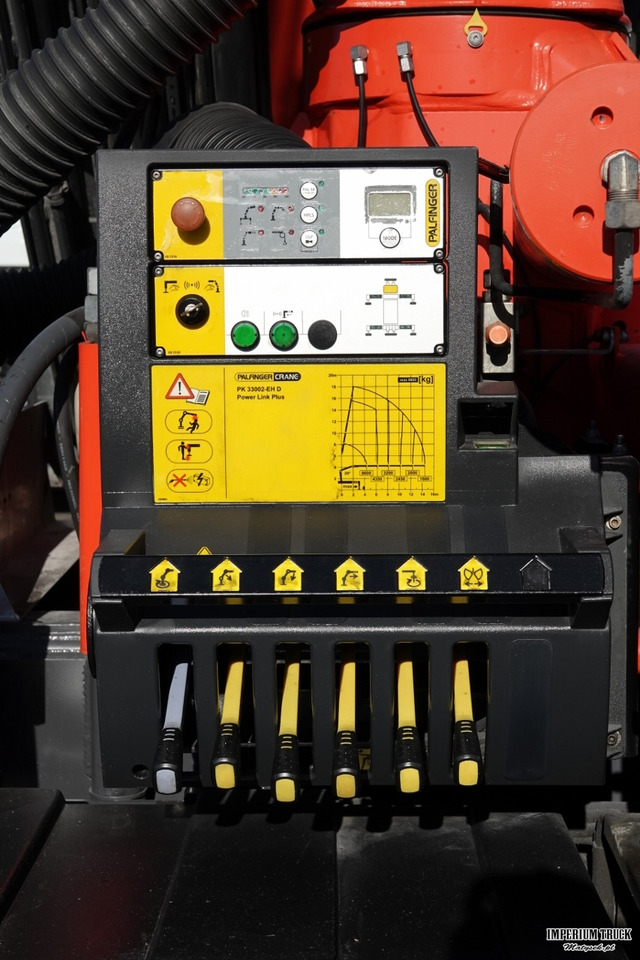 Dropside/ Flatbed truck, Crane truck RENAULT C 430 / 8x4 / SKRZYNIOWY 7 M + HDS PALFINGER 33002 -wysów: 14,5 M / UDŹWIG 9800 KG / STEROWANIE RADIOWE / ROTATOR / EURO 6: picture 17