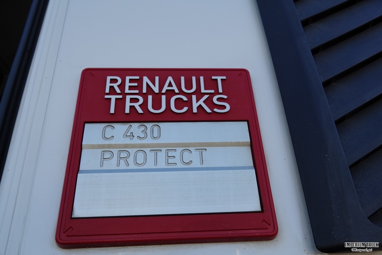 Dropside/ Flatbed truck, Crane truck RENAULT C 430 / 8x4 / SKRZYNIOWY 7 M + HDS PALFINGER 33002 -wysów: 14,5 M / UDŹWIG 9800 KG / STEROWANIE RADIOWE / ROTATOR / EURO 6: picture 29