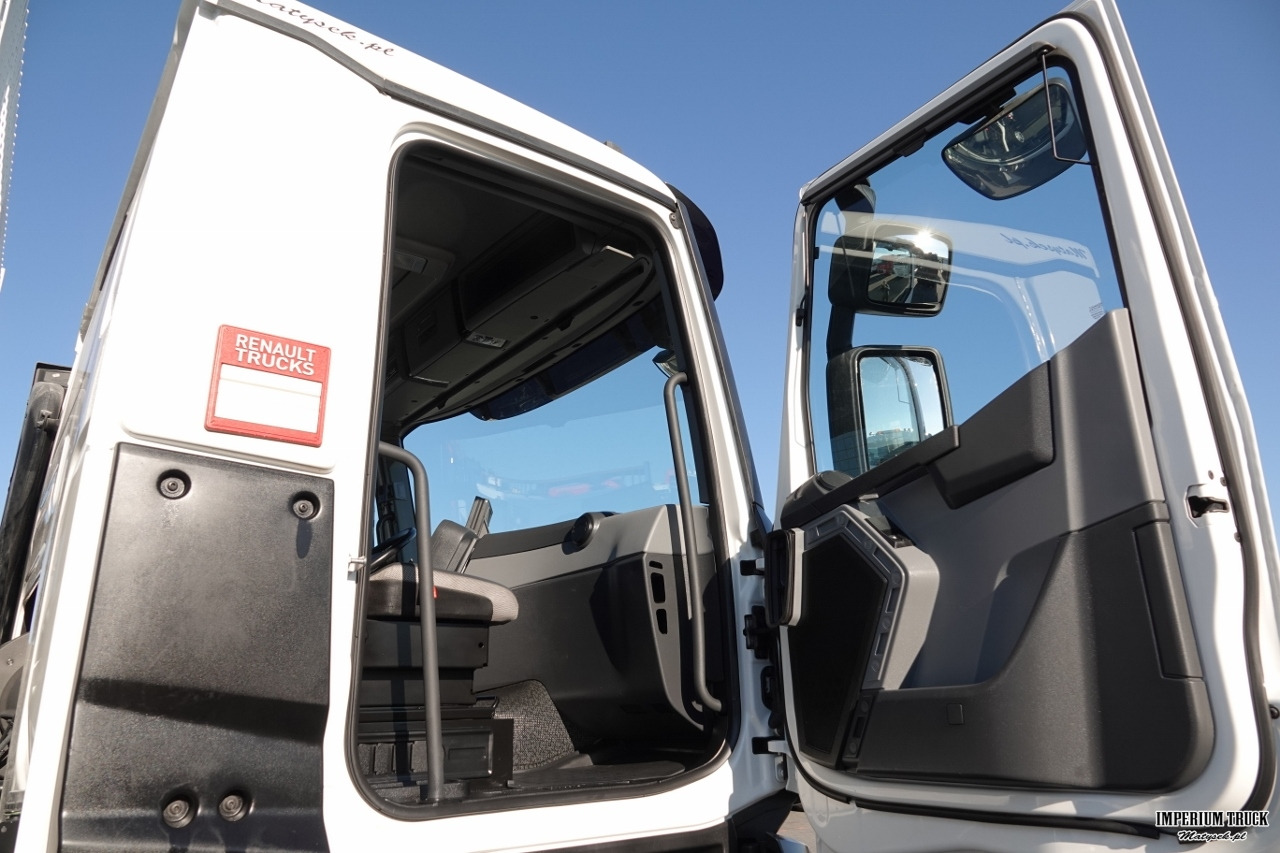 Dropside/ Flatbed truck, Crane truck RENAULT C 430 / 8x4 / SKRZYNIOWY 7 M + HDS PALFINGER 33002 -wysów: 14,5 M / UDŹWIG 9800 KG / STEROWANIE RADIOWE / ROTATOR / EURO 6: picture 41