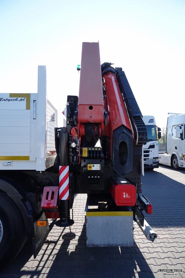 Dropside/ Flatbed truck, Crane truck RENAULT C 430 / 8x4 / SKRZYNIOWY 7 M + HDS PALFINGER 33002 -wysów: 14,5 M / UDŹWIG 9800 KG / STEROWANIE RADIOWE / ROTATOR / EURO 6: picture 20