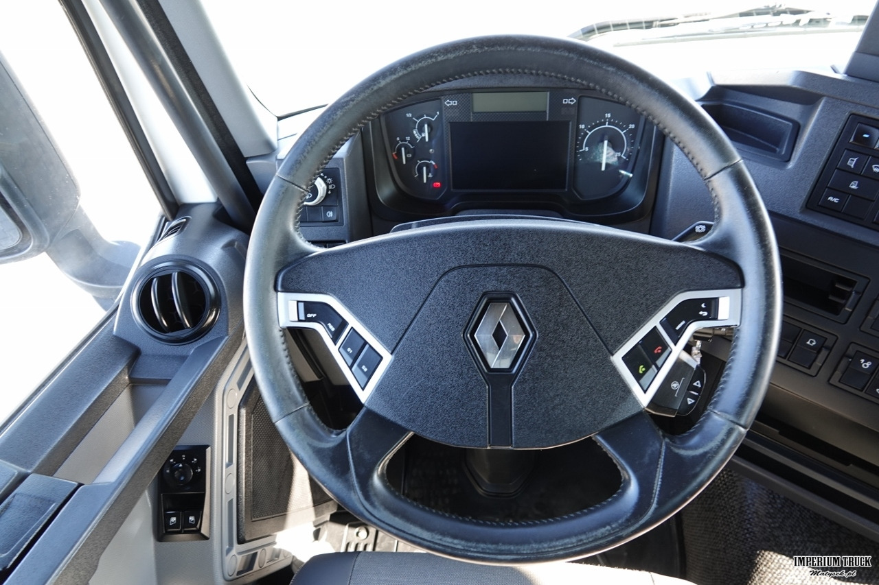 Dropside/ Flatbed truck, Crane truck RENAULT C 430 / 8x4 / SKRZYNIOWY 7 M + HDS PALFINGER 33002 -wysów: 14,5 M / UDŹWIG 9800 KG / STEROWANIE RADIOWE / ROTATOR / EURO 6: picture 34