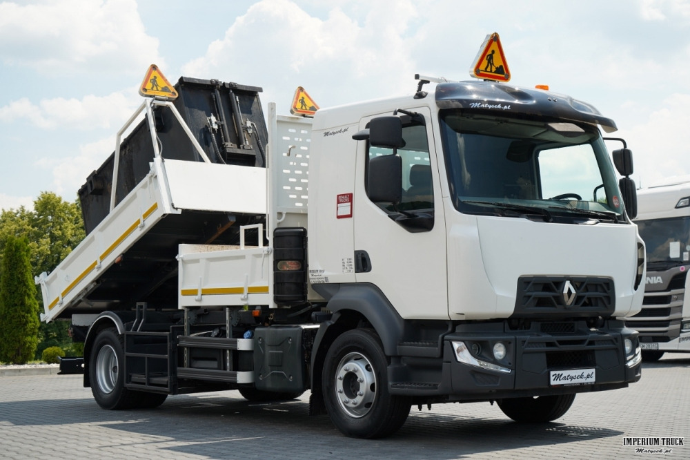 RENAULT D 16.240 / 4X2 / WYWROTKA / SPECJALISTYCZNY / DROGOWY / ZBIORNIK DO LANIA ASFALTU / EURO 6 / SPROWADZONY - Tipper: picture 1 RENAULT D 16.240 / 4X2 / WYWROTKA / SPECJALISTYCZNY / DROGOWY / ZBIORNIK DO LANIA ASFALTU / EURO 6 / SPROWADZONY - Tipper: picture 1