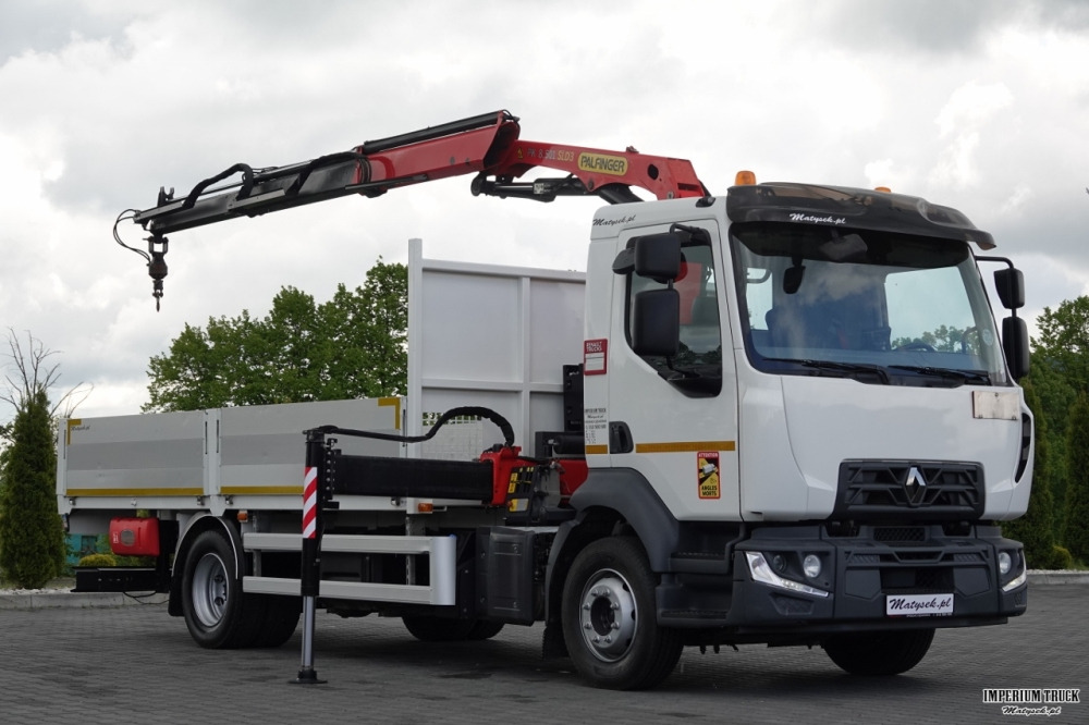 RENAULT D 210 / 4X2 / SKRZYNIOWY 5 M + HDS PALFINGER PK 8.501 SLD A / UDŹWIG 5 580G / STEROWANIE RADIOWE / ROTATOR / SPROWADZONY - Dropside/ Flatbed truck, Crane truck: picture 5 RENAULT D 210 / 4X2 / SKRZYNIOWY 5 M + HDS PALFINGER PK 8.501 SLD A / UDŹWIG 5 580G / STEROWANIE RADIOWE / ROTATOR / SPROWADZONY - Dropside/ Flatbed truck, Crane truck: picture 5