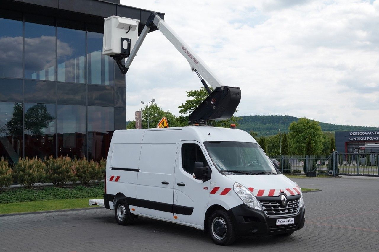 Renault MASTER / PODNOŚNIK KOSZOWY Renault MASTER / PODNOŚNIK KOSZOWY - Truck mounted aerial platform: picture 1 Renault MASTER / PODNOŚNIK KOSZOWY Renault MASTER / PODNOŚNIK KOSZOWY - Truck mounted aerial platform: picture 1
