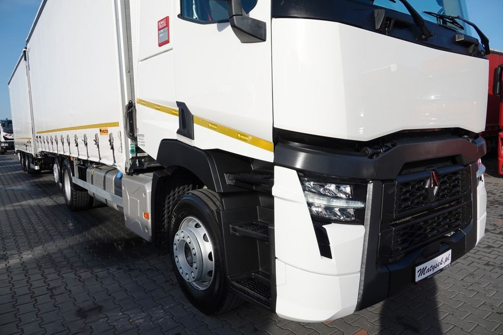 Renault T 440 / 13 LITROWA / ZESTAW TANDEM PRZEJAZDOWY - Curtain side truck: picture 3 Renault T 440 / 13 LITROWA / ZESTAW TANDEM PRZEJAZDOWY - Curtain side truck: picture 3