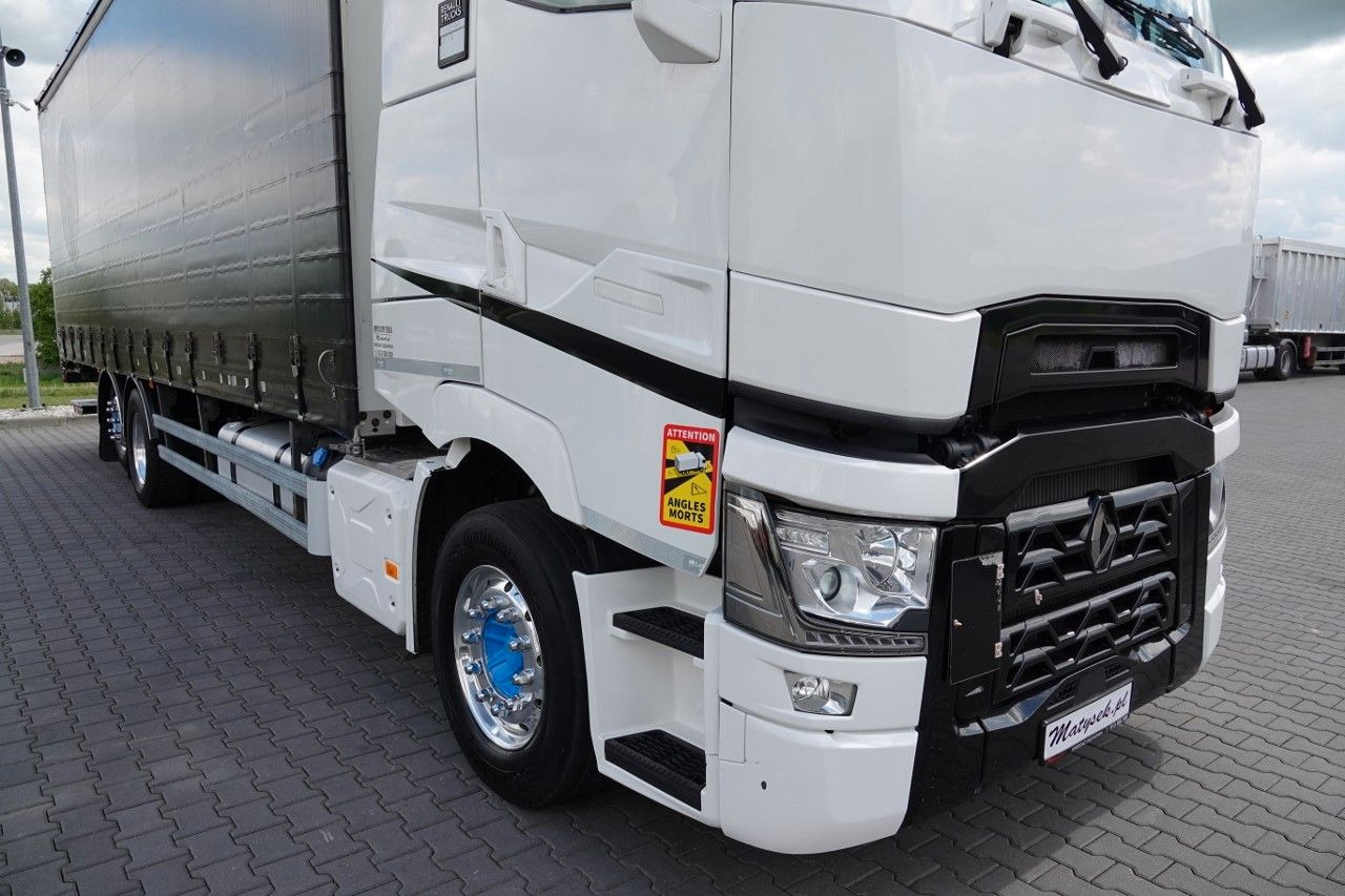 Renault T 440 / 6X2 / SOLÓWKA / FIRANKA 9.5 M / I-PARK C - Curtain side truck: picture 5 Renault T 440 / 6X2 / SOLÓWKA / FIRANKA 9.5 M / I-PARK C - Curtain side truck: picture 5