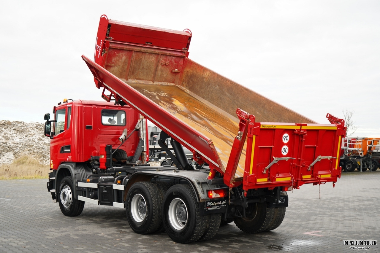 SCANIA G 370 / 6x4 / WYWROTKA DWU-STRONNA / HYDROBURTA / BOARDMATIC / AUTOMAT / EURO 6 - Tipper: picture 4 SCANIA G 370 / 6x4 / WYWROTKA DWU-STRONNA / HYDROBURTA / BOARDMATIC / AUTOMAT / EURO 6 - Tipper: picture 4