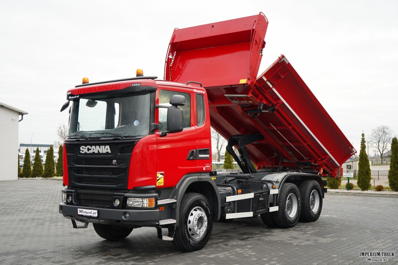 SCANIA G 370 / 6x4 / WYWROTKA DWU-STRONNA / HYDROBURTA / BOARDMATIC / AUTOMAT / EURO 6 - Tipper: picture 2 SCANIA G 370 / 6x4 / WYWROTKA DWU-STRONNA / HYDROBURTA / BOARDMATIC / AUTOMAT / EURO 6 - Tipper: picture 2