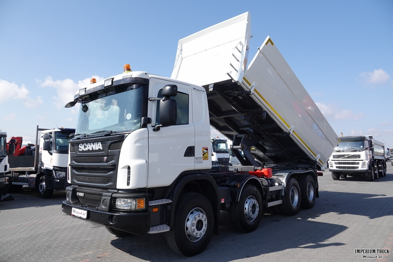 SCANIA G 480 / 8x4 / WYWROTKA / HYDROBURTA / BORDMATIC / MANUAL - Tipper: picture 2 SCANIA G 480 / 8x4 / WYWROTKA / HYDROBURTA / BORDMATIC / MANUAL - Tipper: picture 2