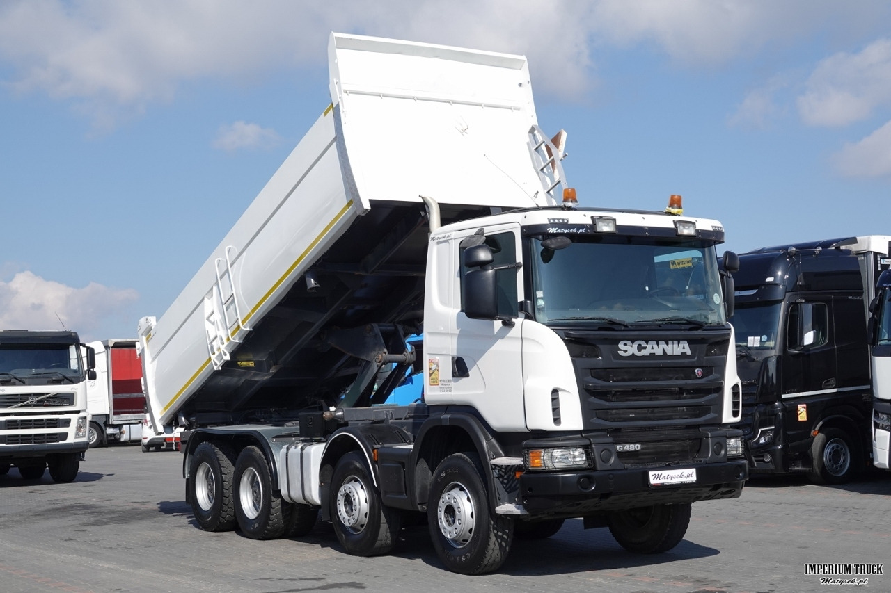 SCANIA G 480 / 8x4 / WYWROTKA / HYDROBURTA / BORDMATIC / MANUAL - Tipper: picture 5 SCANIA G 480 / 8x4 / WYWROTKA / HYDROBURTA / BORDMATIC / MANUAL - Tipper: picture 5