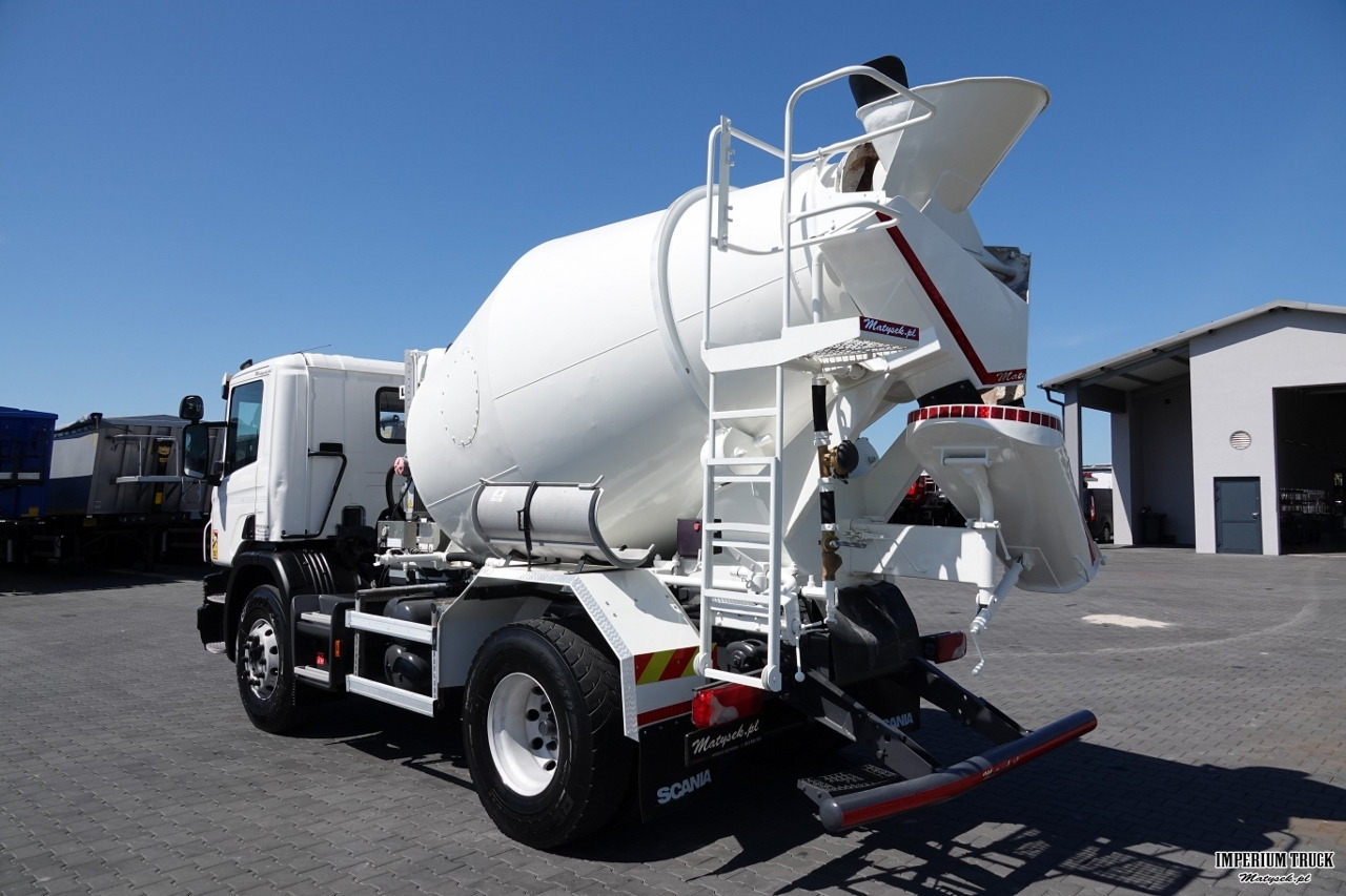 SCANIA / P 320 / BETONOMIESZARKA / GRUSZKA / 6 m3 / EURO 6 - Concrete mixer truck: picture 3 SCANIA / P 320 / BETONOMIESZARKA / GRUSZKA / 6 m3 / EURO 6 - Concrete mixer truck: picture 3
