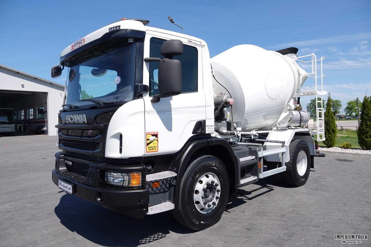 SCANIA / P 320 / BETONOMIESZARKA / GRUSZKA / 6 m3 / EURO 6 - Concrete mixer truck: picture 2 SCANIA / P 320 / BETONOMIESZARKA / GRUSZKA / 6 m3 / EURO 6 - Concrete mixer truck: picture 2