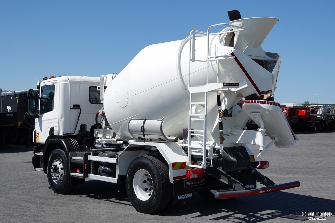 SCANIA / P 320 / BETONOMIESZARKA / GRUSZKA / 6 m3 / EURO 6 - Concrete mixer truck: picture 4 SCANIA / P 320 / BETONOMIESZARKA / GRUSZKA / 6 m3 / EURO 6 - Concrete mixer truck: picture 4