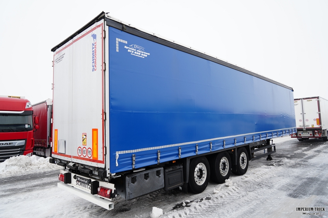SCHMITZ-CARGOBULL / FIRANKA / STANDARD / MULDA DO STALI - 7 M / MULTILOCK / ALUFELGI - Curtainsider semi-trailer: picture 5 SCHMITZ-CARGOBULL / FIRANKA / STANDARD / MULDA DO STALI - 7 M / MULTILOCK / ALUFELGI - Curtainsider semi-trailer: picture 5