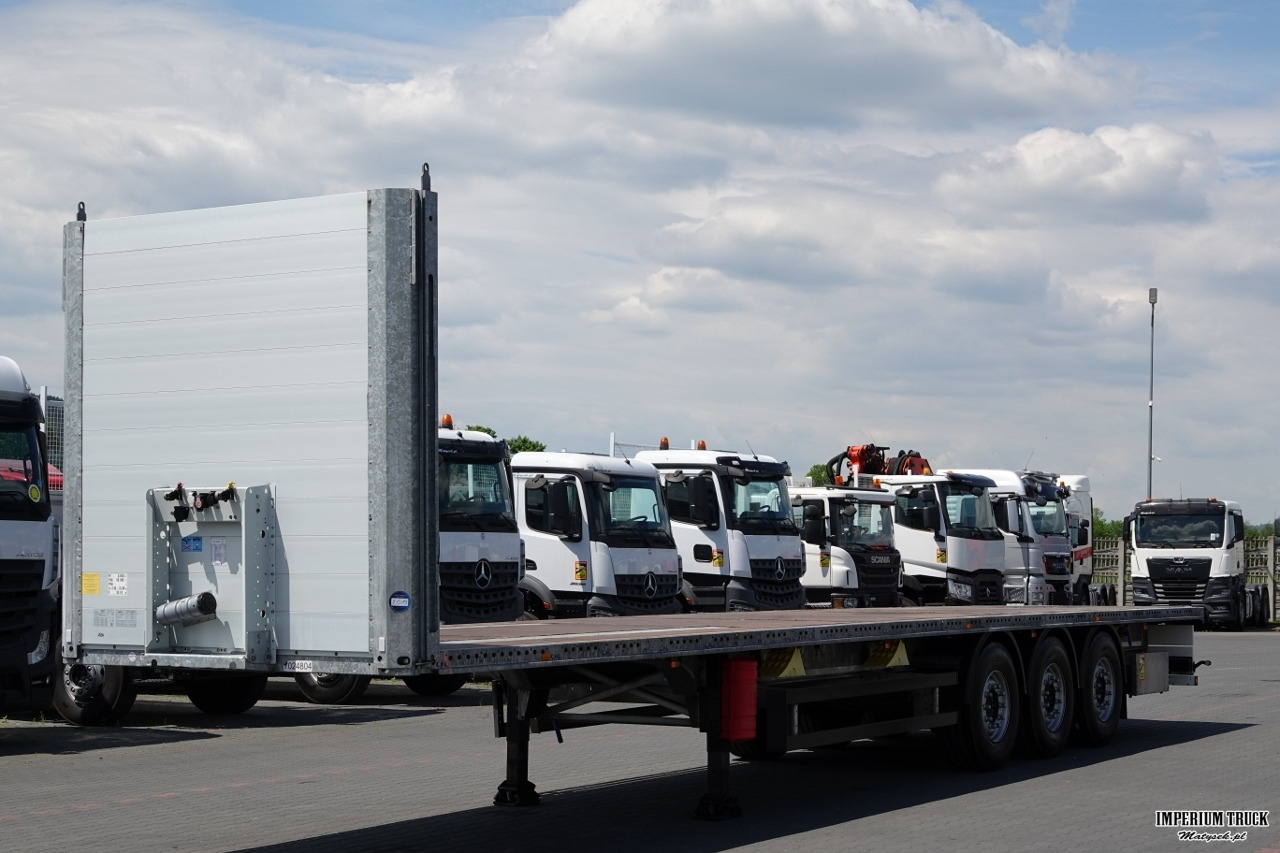SCHMITZ NACZEPA PLATFORMA / BUDOWLANA / 2019 / OPONY 100% / WAGA: 5800 KG - Dropside/ Flatbed semi-trailer: picture 3 SCHMITZ NACZEPA PLATFORMA / BUDOWLANA / 2019 / OPONY 100% / WAGA: 5800 KG - Dropside/ Flatbed semi-trailer: picture 3