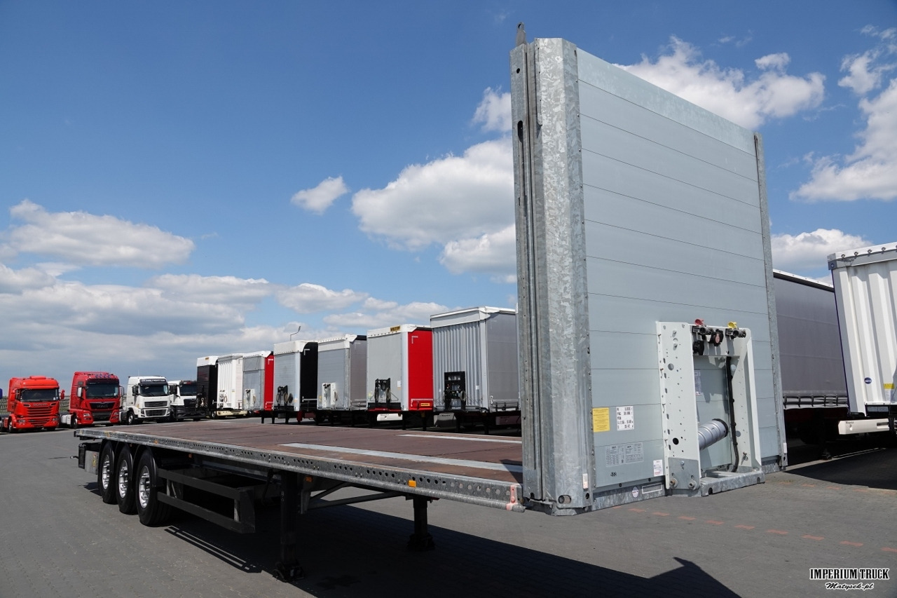 SCHMITZ NACZEPA PLATFORMA / BUDOWLANA / 2019 / OPONY 100% / WAGA: 5800 KG - Dropside/ Flatbed semi-trailer: picture 2 SCHMITZ NACZEPA PLATFORMA / BUDOWLANA / 2019 / OPONY 100% / WAGA: 5800 KG - Dropside/ Flatbed semi-trailer: picture 2