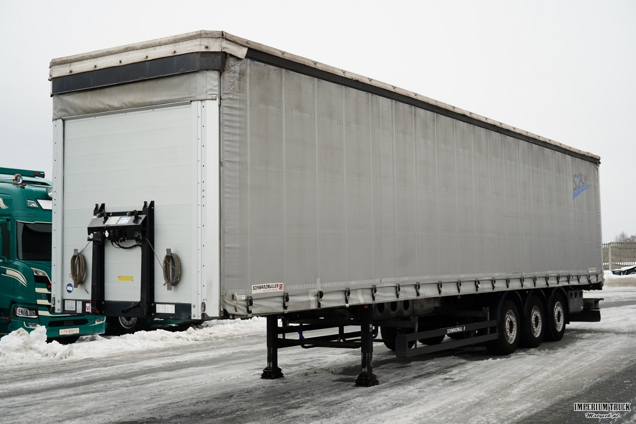 SCHWARZMULLER / FIRANKA / MULDA 8,5 M / DACH PODNOSZONY / OŚ PODNOSZONA / SAF - Curtainsider semi-trailer: picture 1 SCHWARZMULLER / FIRANKA / MULDA 8,5 M / DACH PODNOSZONY / OŚ PODNOSZONA / SAF - Curtainsider semi-trailer: picture 1