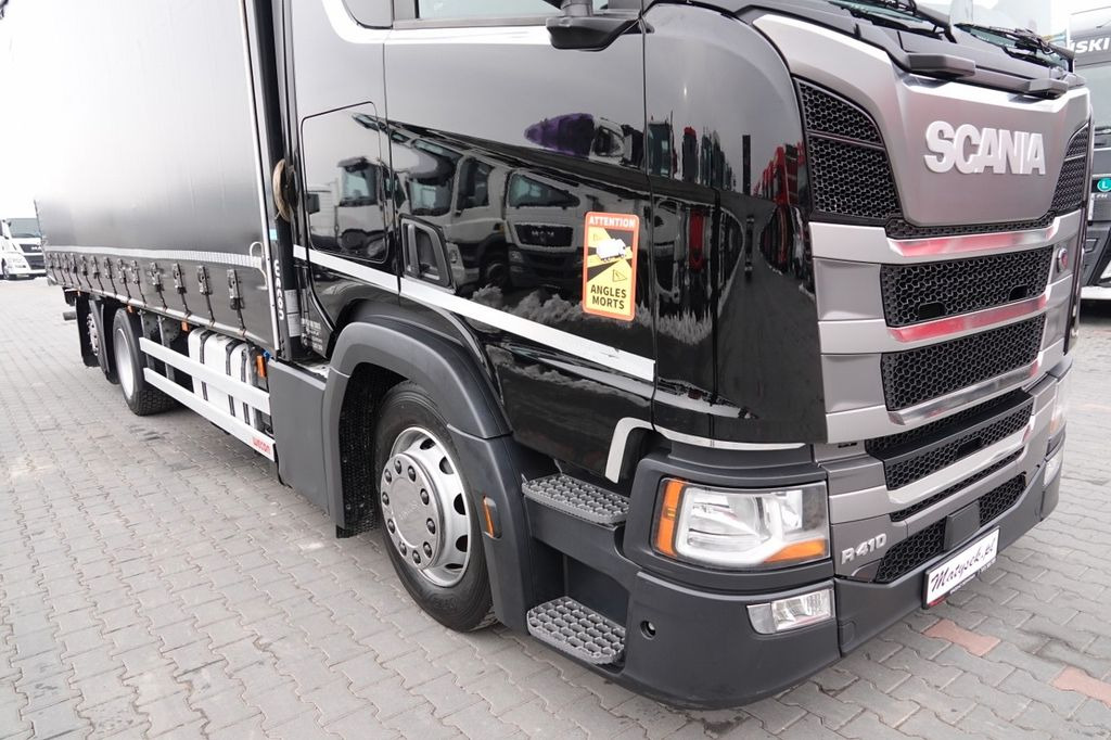 Scania R 410 / 6x2 / FIRANKA - 7,8 m / SOLÓWKA / PODNOS - Curtain side truck: picture 5 Scania R 410 / 6x2 / FIRANKA - 7,8 m / SOLÓWKA / PODNOS - Curtain side truck: picture 5