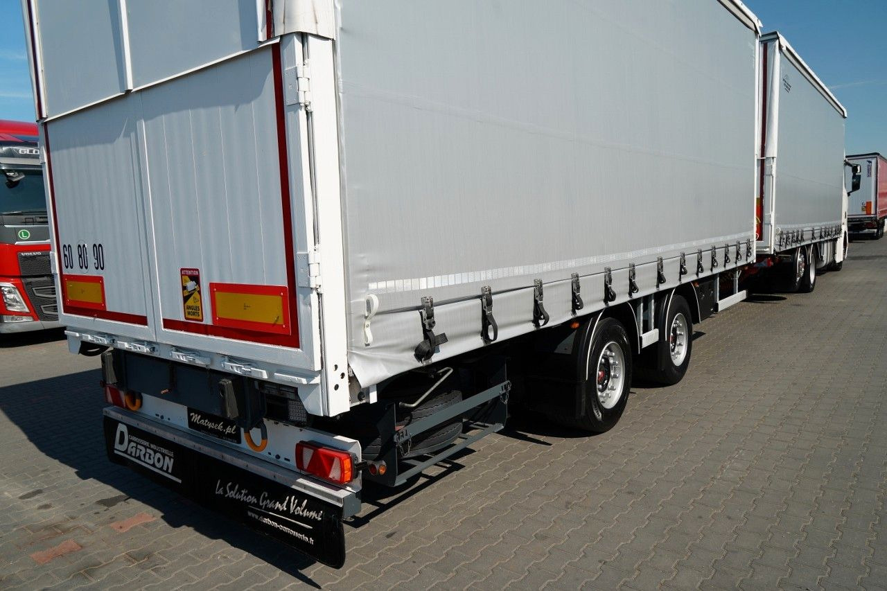 Curtain side truck Scania R 450 / ZESTAW TANDEM 120 M3 / PRZEJAZDOWY / OŚ: picture 10