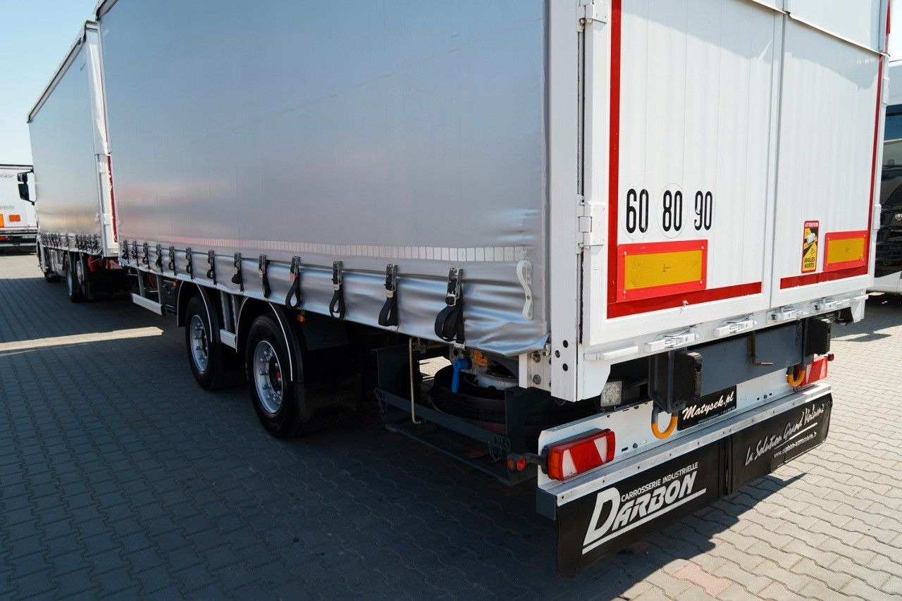 Curtain side truck Scania R 450 / ZESTAW TANDEM 120 M3 / PRZEJAZDOWY / OŚ: picture 8