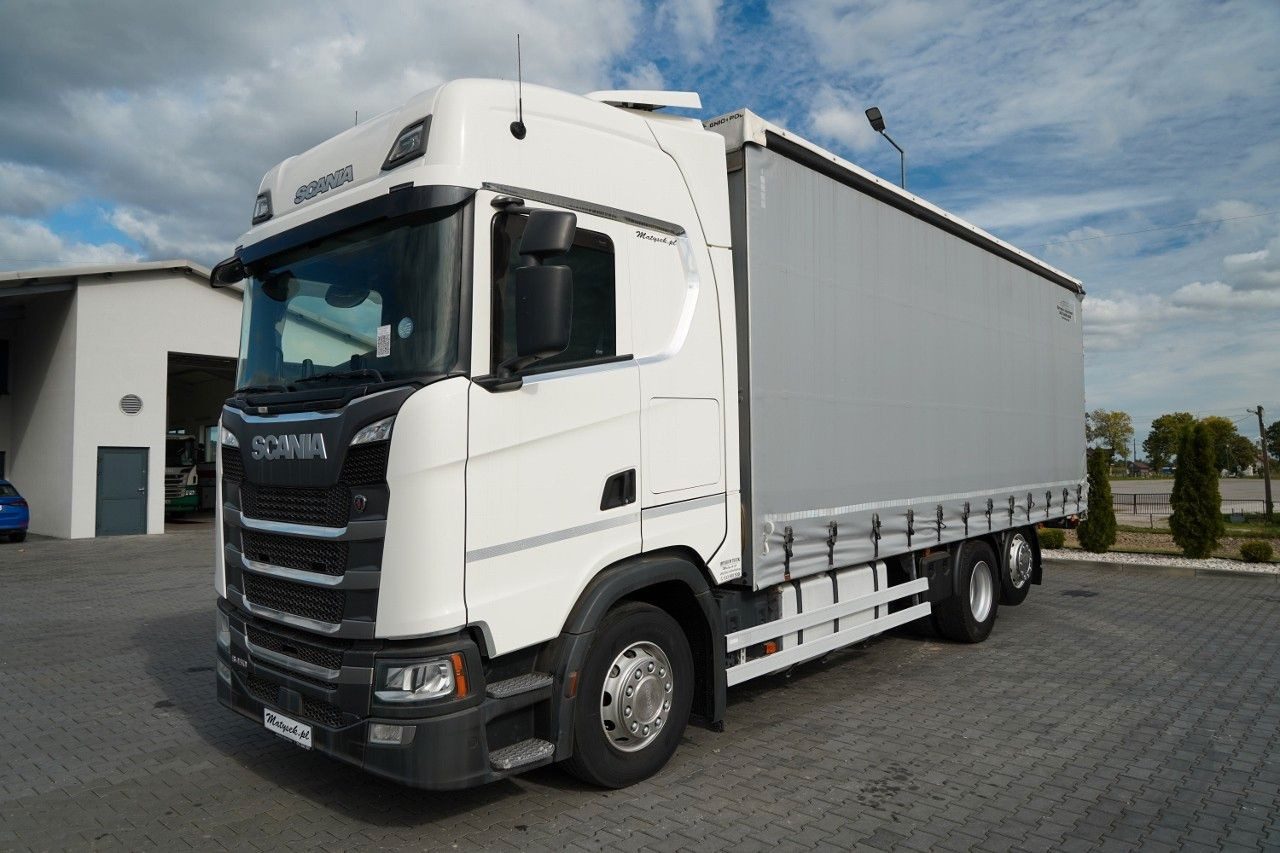 Scania S 450 / SOLÓWKA / 6X2 / OŚ PODNOSZONA / 2019 / - Curtain side truck: picture 3 Scania S 450 / SOLÓWKA / 6X2 / OŚ PODNOSZONA / 2019 / - Curtain side truck: picture 3