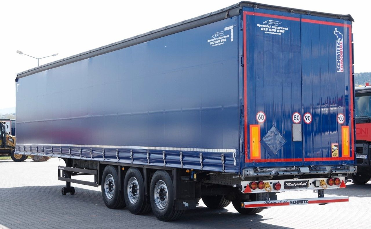 Schmitz Cargobull FIRANKA / STANDARD / OPONY 100% / MAŁO UŻYWANA - Curtainsider semi-trailer: picture 3 Schmitz Cargobull FIRANKA / STANDARD / OPONY 100% / MAŁO UŻYWANA - Curtainsider semi-trailer: picture 3
