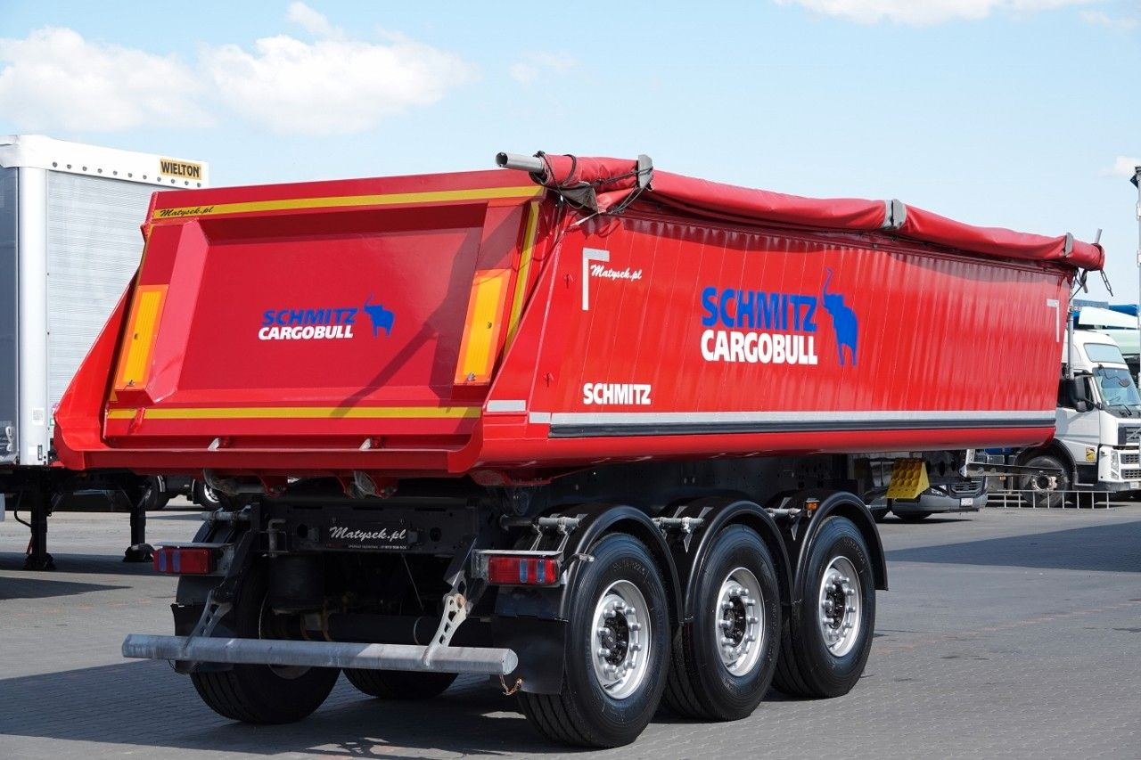 Schmitz Cargobull WYWROTKA / 24 m3 / 2021 ROK / OPONY 100% / WAGA: - Tipper semi-trailer: picture 5 Schmitz Cargobull WYWROTKA / 24 m3 / 2021 ROK / OPONY 100% / WAGA: - Tipper semi-trailer: picture 5