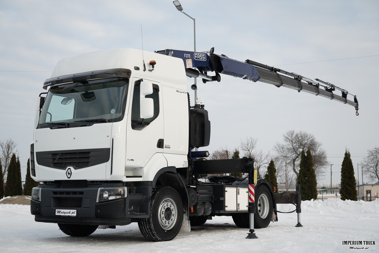 RENAULT PREMIUM LANDER 460 DXI / 4x2 / HDS FASSI F275A 2.6 / WYSIEG 17 m / STEROWANIE RADIOWE - Tractor unit, Crane truck: picture 4 RENAULT PREMIUM LANDER 460 DXI / 4x2 / HDS FASSI F275A 2.6 / WYSIEG 17 m / STEROWANIE RADIOWE - Tractor unit, Crane truck: picture 4