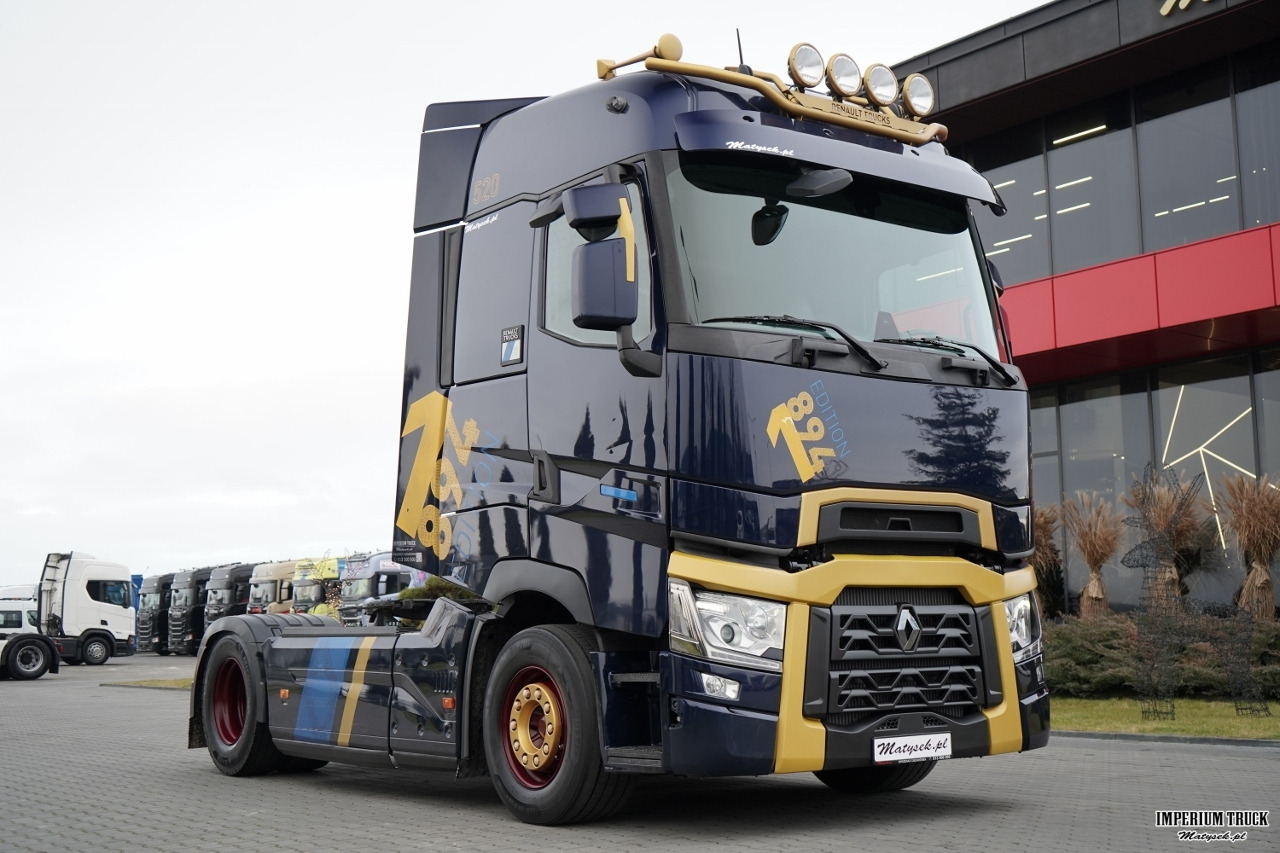 Renault T 520 / EDYCJA LIMITOWANA - 1894 / CAŁA NA PODUSZKACH / RETARDER / KLIMA POSTOJOWA / SKÓRY / BARDZO BOGATA WERSJA - Tractor unit: picture 1 Renault T 520 / EDYCJA LIMITOWANA - 1894 / CAŁA NA PODUSZKACH / RETARDER / KLIMA POSTOJOWA / SKÓRY / BARDZO BOGATA WERSJA - Tractor unit: picture 1