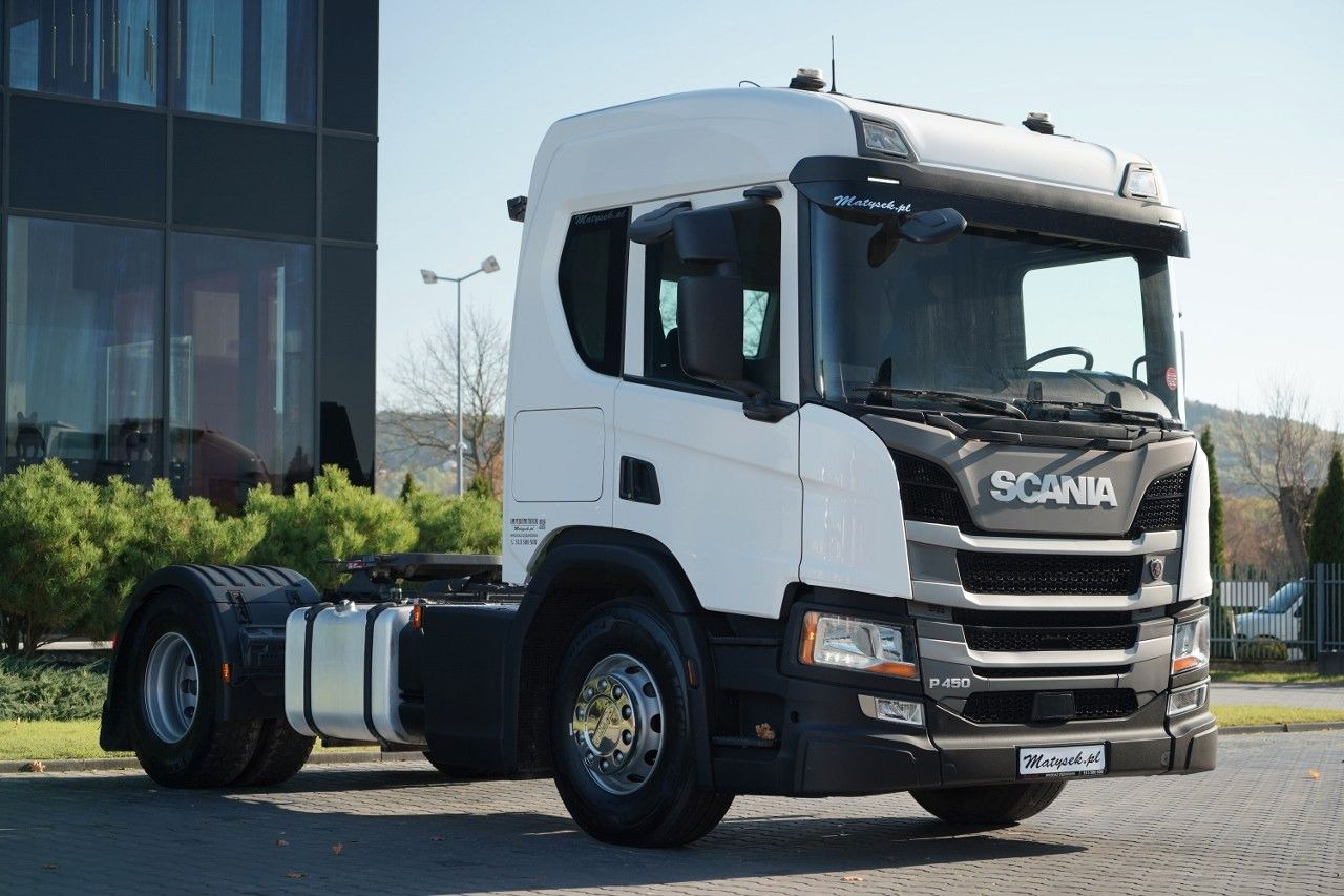 Scania P 450 / RETARDER / HYDRAULIKA / NISKA KABINA - Tractor unit: picture 1 Scania P 450 / RETARDER / HYDRAULIKA / NISKA KABINA - Tractor unit: picture 1