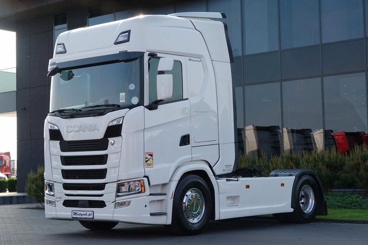 Scania S 450 / RETARDER / I-PARK COOL/ OPONY 100 % / PO - Tractor unit: picture 1 Scania S 450 / RETARDER / I-PARK COOL/ OPONY 100 % / PO - Tractor unit: picture 1