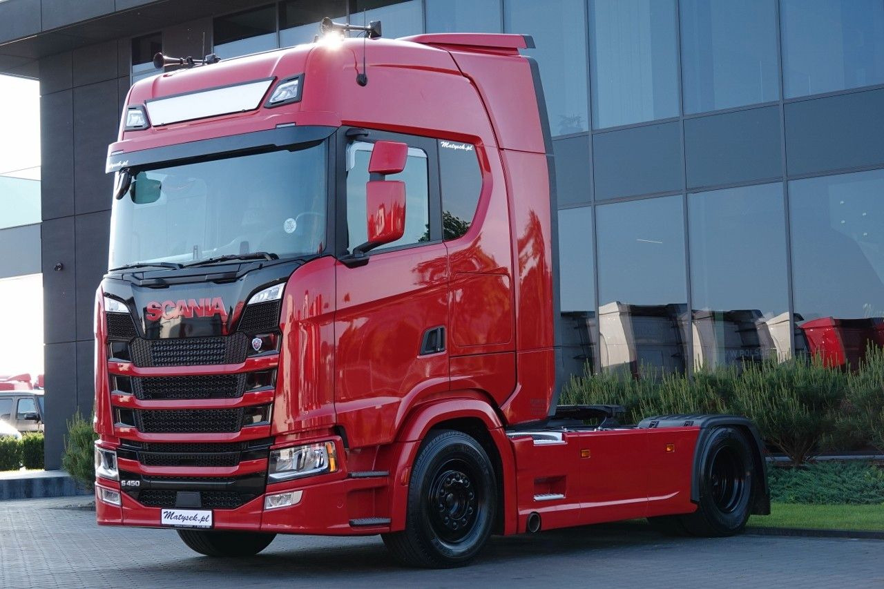 Scania S 450 / RETARDER / I-PARK COOL/ OPONY 100 % / - Tractor unit: picture 1 Scania S 450 / RETARDER / I-PARK COOL/ OPONY 100 % / - Tractor unit: picture 1