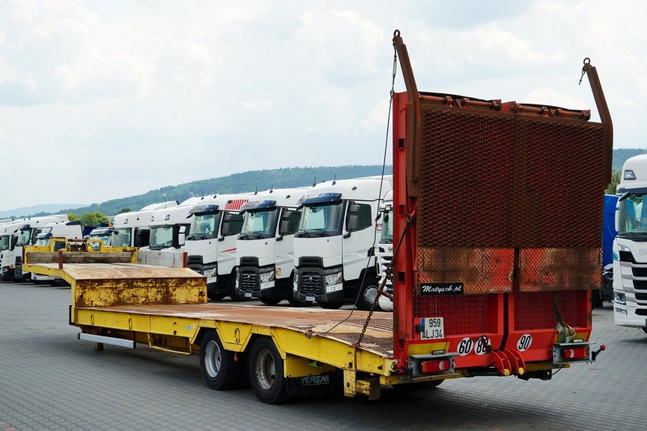 VEREM / NACZEPA LAWETA / NISKOPODWOZIOWA / 13.M - Low loader semi-trailer: picture 5 VEREM / NACZEPA LAWETA / NISKOPODWOZIOWA / 13.M - Low loader semi-trailer: picture 5
