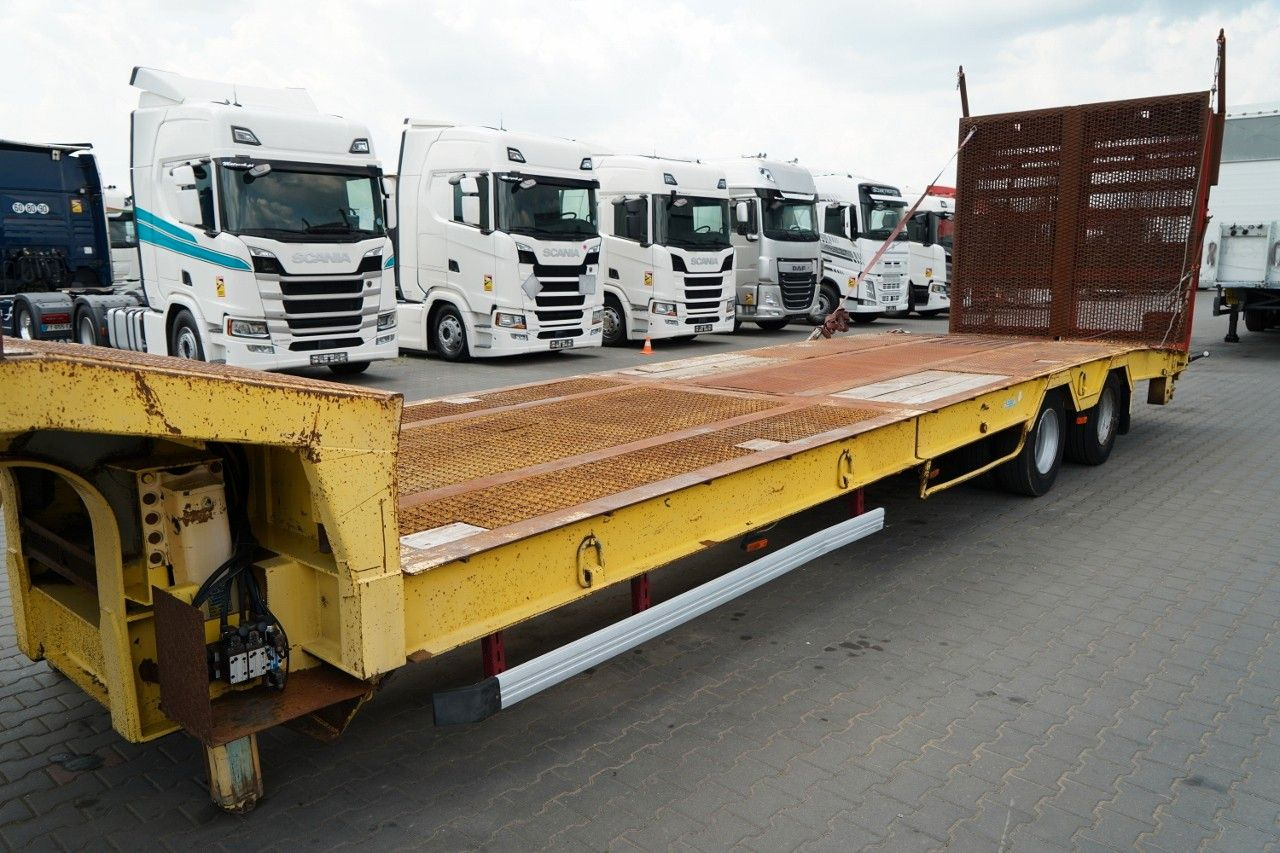 Low loader semi-trailer VEREM  / NACZEPA LAWETA / NISKOPODWOZIOWA / 13.M: picture 7