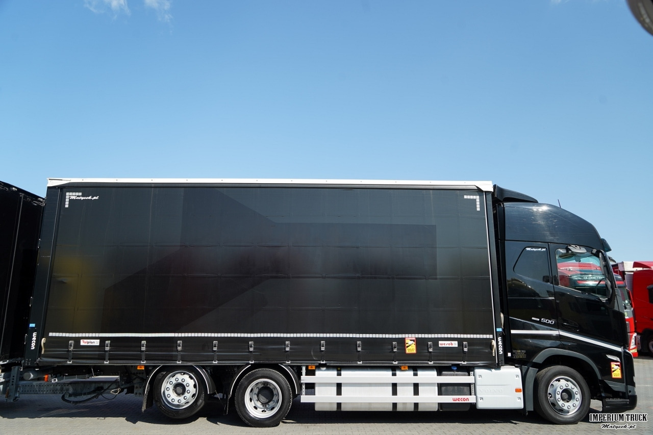 Curtain side truck VOLVO FH 500 / I-SAVE / XL / ZESTAW TANDEM PRZEJAZDOWY 120 M3 / 2023 / I-PARK COOL / ZAWIESIE DOKI DO WÓZKA / PO ZŁOTYM KONTRAKCIE SERWISOWYM: picture 22