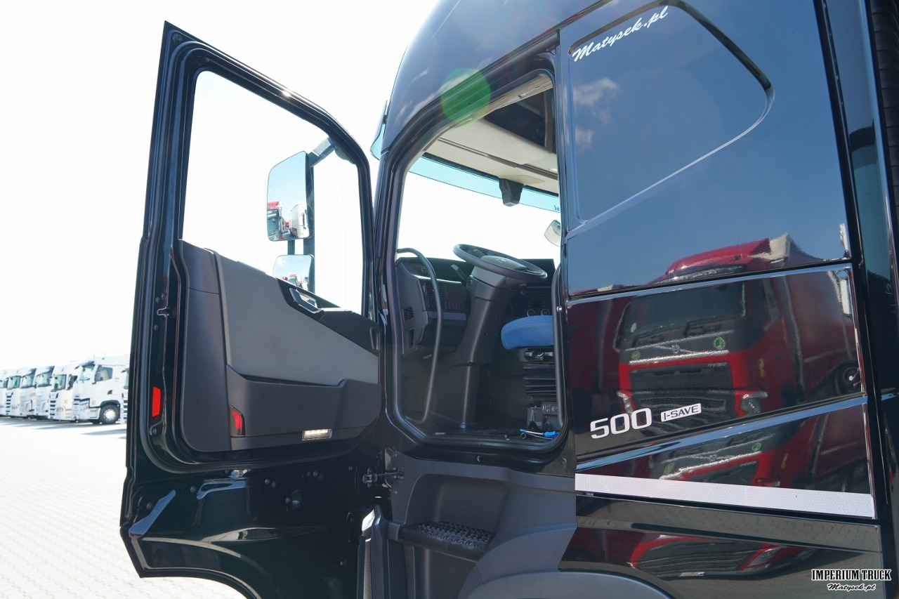 Curtain side truck VOLVO FH 500 / I-SAVE / XL / ZESTAW TANDEM PRZEJAZDOWY 120 M3 / 2023 / I-PARK COOL / ZAWIESIE DOKI DO WÓZKA / PO ZŁOTYM KONTRAKCIE SERWISOWYM: picture 39