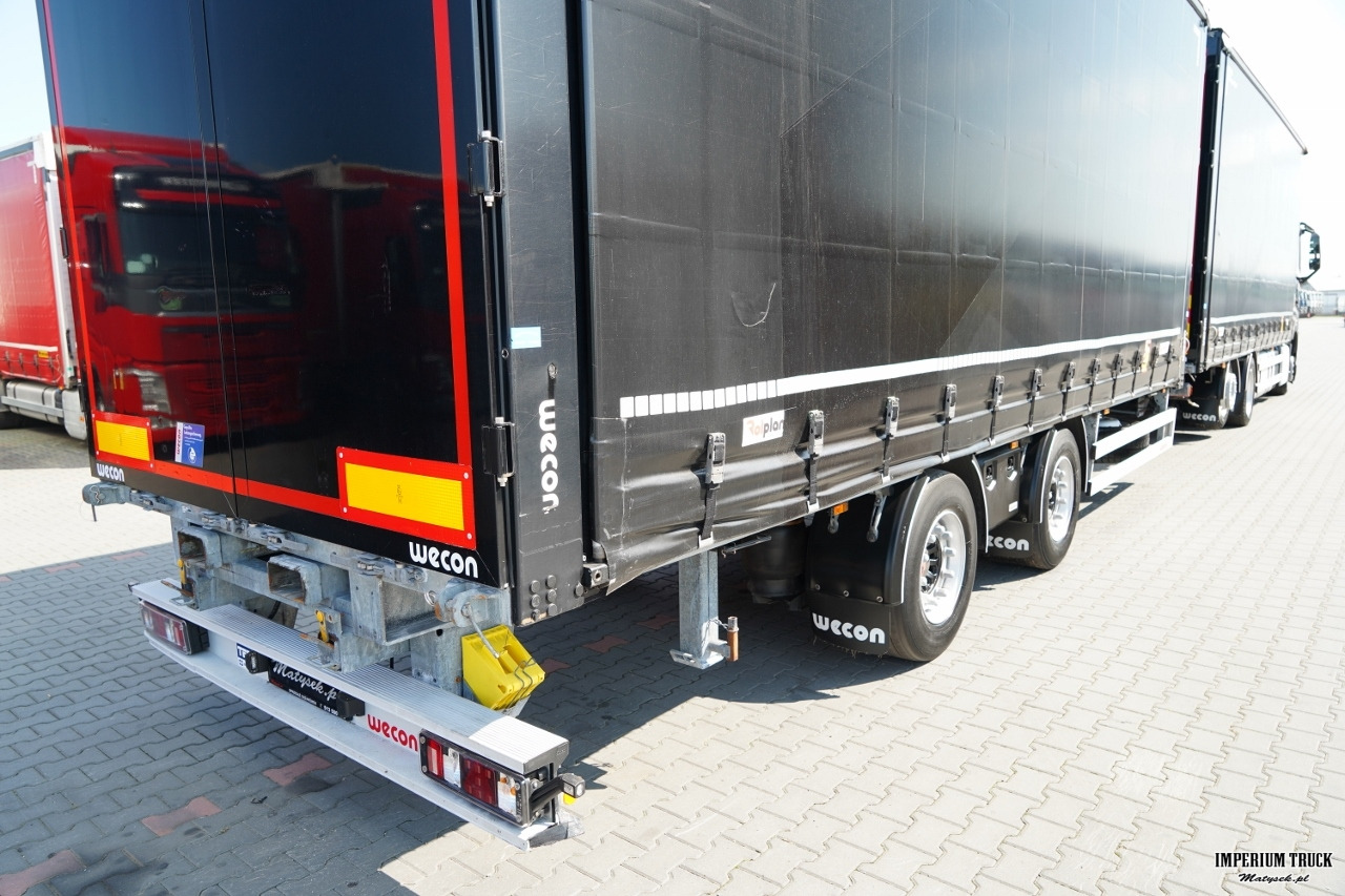 Curtain side truck VOLVO FH 500 / I-SAVE / XL / ZESTAW TANDEM PRZEJAZDOWY 120 M3 / 2023 / I-PARK COOL / ZAWIESIE DOKI DO WÓZKA / PO ZŁOTYM KONTRAKCIE SERWISOWYM: picture 18