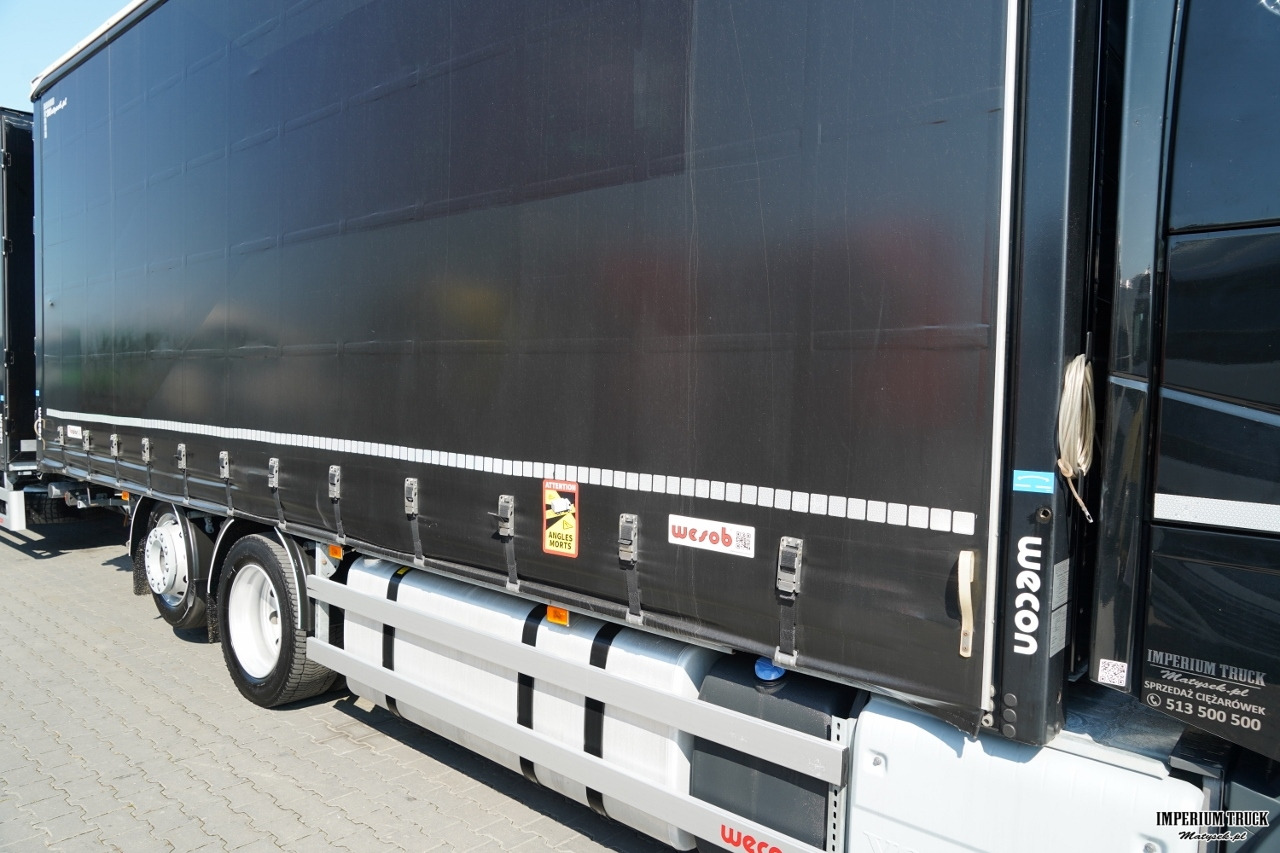 Curtain side truck VOLVO FH 500 / I-SAVE / XL / ZESTAW TANDEM PRZEJAZDOWY 120 M3 / 2023 / I-PARK COOL / ZAWIESIE DOKI DO WÓZKA / PO ZŁOTYM KONTRAKCIE SERWISOWYM: picture 23