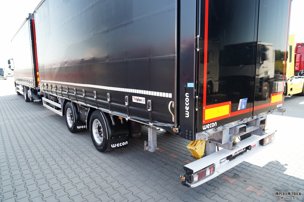 Curtain side truck VOLVO FH 500 / I-SAVE / XL / ZESTAW TANDEM PRZEJAZDOWY 120 M3 / 2023 / I-PARK COOL / ZAWIESIE DOKI DO WÓZKA / PO ZŁOTYM KONTRAKCIE SERWISOWYM: picture 16