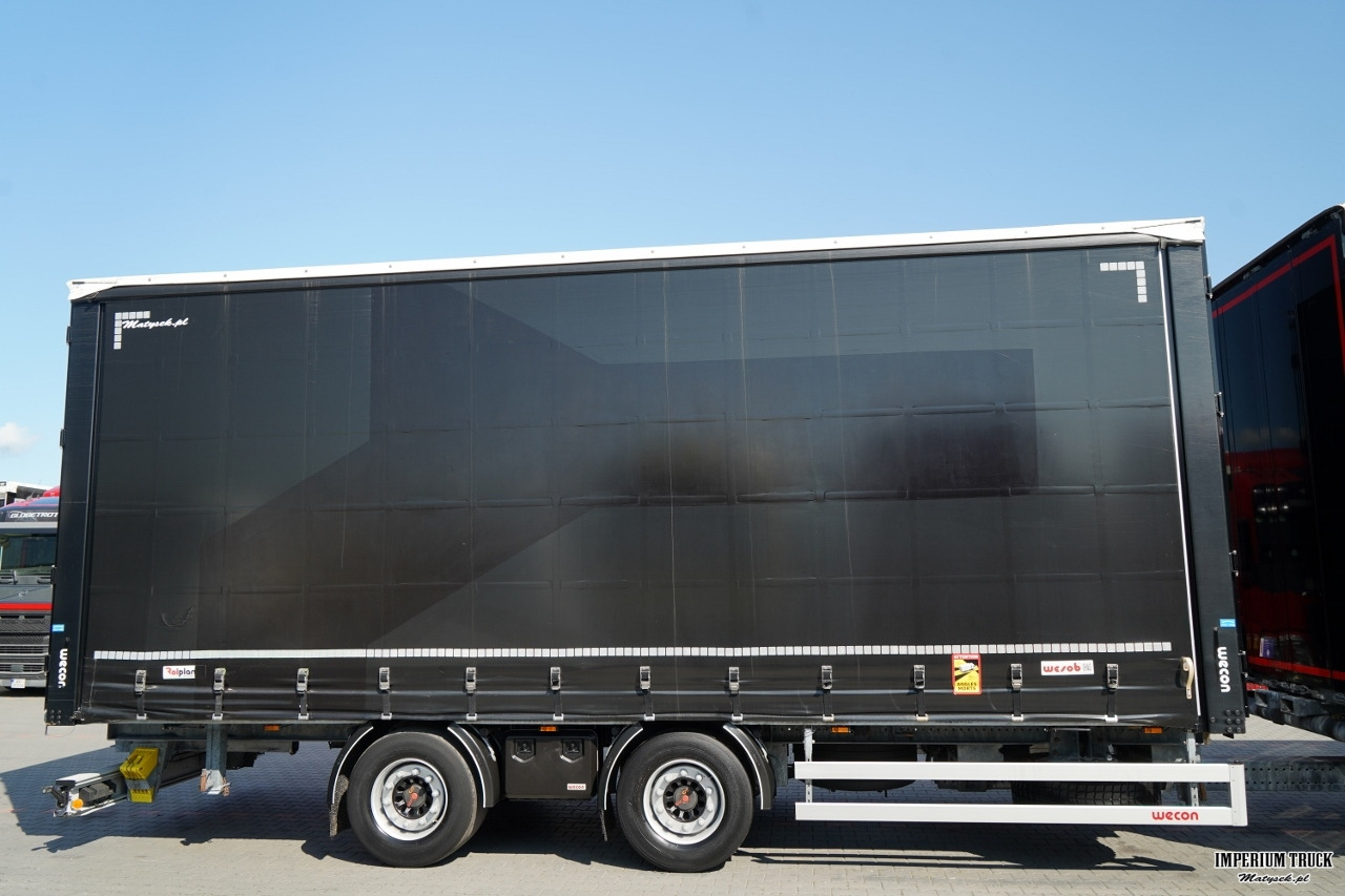 Curtain side truck VOLVO FH 500 / I-SAVE / XL / ZESTAW TANDEM PRZEJAZDOWY 120 M3 / 2023 / I-PARK COOL / ZAWIESIE DOKI DO WÓZKA / PO ZŁOTYM KONTRAKCIE SERWISOWYM: picture 19